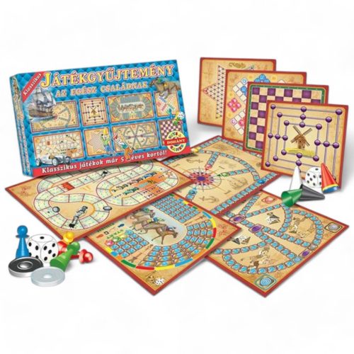 Klasszikus Játékgyűjtemény az Egész Családnak
