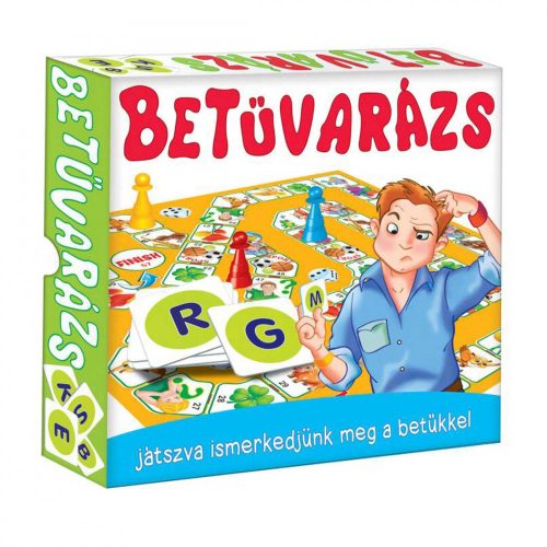 Betűvarázs társasjáték - A tanulás szórakoztató útja!