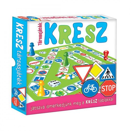 KRESZ Társasjáték – Tanuljunk játszva közlekedni!