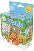 16 db-os puzzle színezhető képekkel, több féle