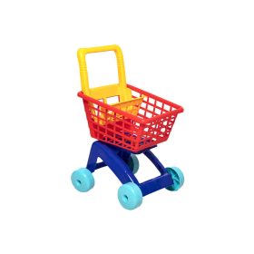 Műanyag bevásárlókocsi többféle színben 