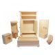 Fa játék fürdőszoba bútor