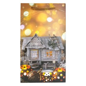 Papírtasak, házikó, XM, 22x37 cm