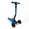 Hugo LED világítós roller, kék, 50 kg-ig