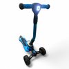 Hugo LED világítós roller, kék, 50 kg-ig