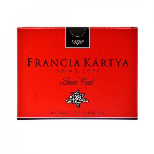 Francia kártya piros dobozos