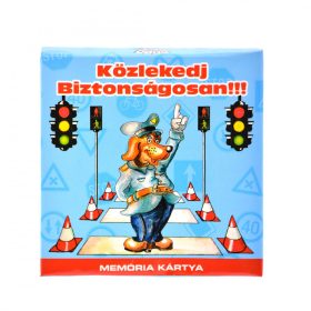 Közlekedj biztonságosan Kresz oktató memóriakártya