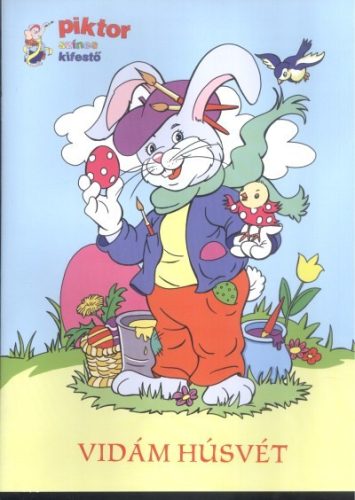 Vidám húsvét - Kifestő