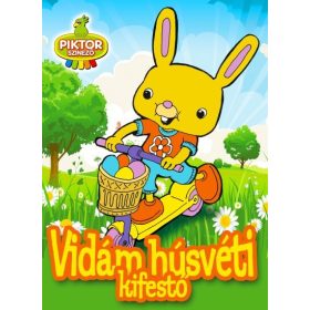 Vidám húsvéti kifestő