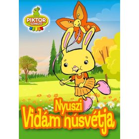 Nyuszi vidám húsvétja - Kifestő