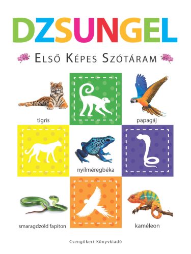 Dzsungel – Első képes szótáram szivacskönyv
