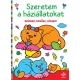 Szeretem a háziállatokat - Színezz, betűzz, játssz!
