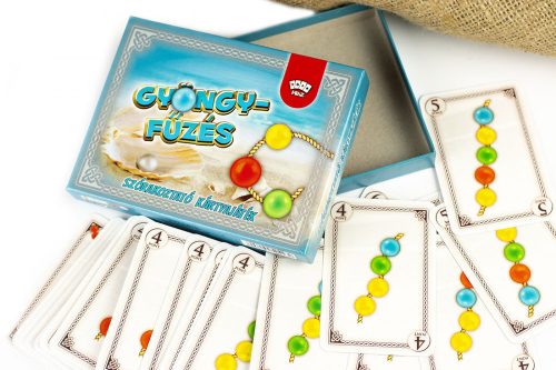 Gyöngyfűzés szórakoztató kártyajáték