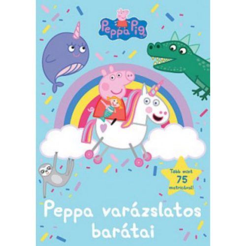 Peppa varázslatos barátai foglalkoztató füzet