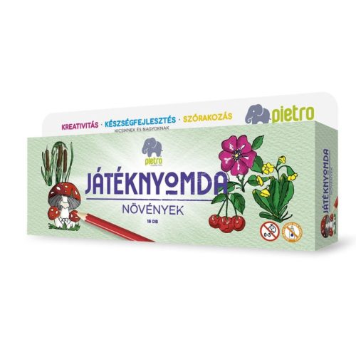 Növények Játéknyomda - Kreativitás Kéz a Kézben!
