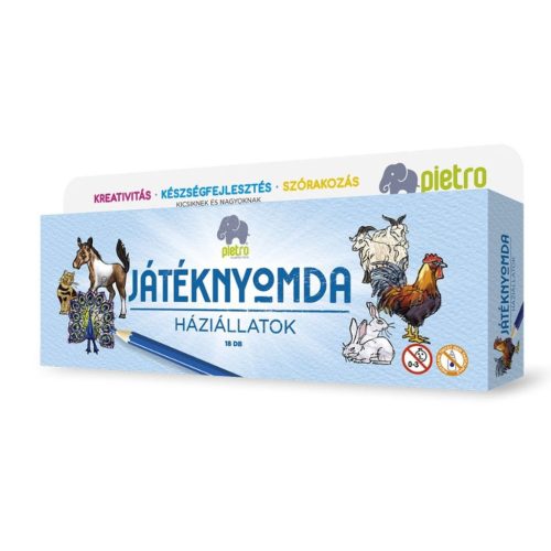 Háziállatok Játéknyomda - Kreativitás Kéz a Kézben!
