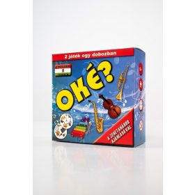   Társasjáték - OKÉ? -  2 az 1-ben, hangszeres, gyorsulás fejlesztő 