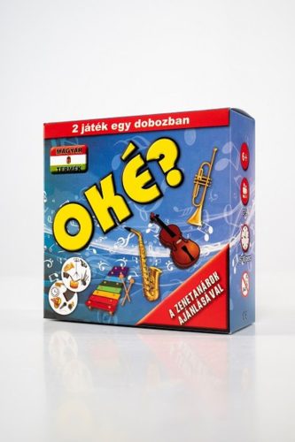 Társasjáték - OKÉ? -  2 az 1-ben, hangszeres, gyorsulás fejlesztő 