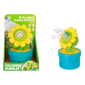 Napraforgós buborékfújó gép – Colorful Bubbles