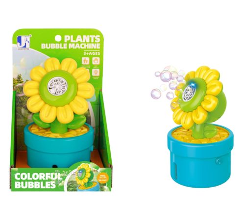 Napraforgós buborékfújó gép – Colorful Bubbles