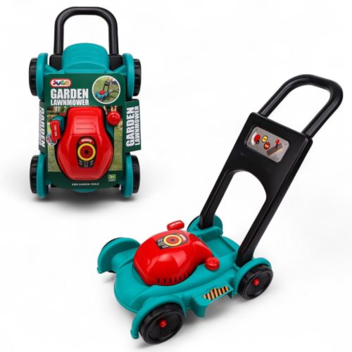 Gyerek játék fűnyíró hanggal – a kis kertészek álma!