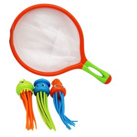 Horgász készlet 3 polip figurával