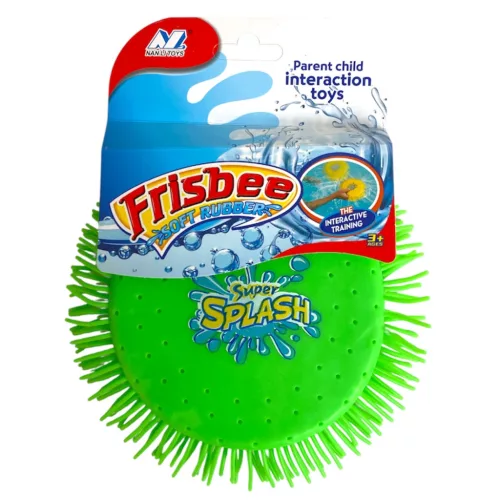 Splash frizbi – puha, nyunyókás kivitel (13x18 cm)