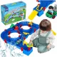 Kerti műanyag vízimóka játék szett, 57 darabos készlet, WATER PARK Building blocks
