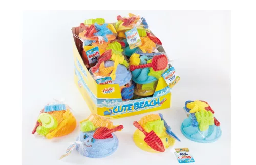 Homokozó szett eszközökkel – többféle változatban (32x28 cm)