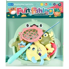   Horgász szett – kampós kádjáték, 2 színben (28x29 cm)