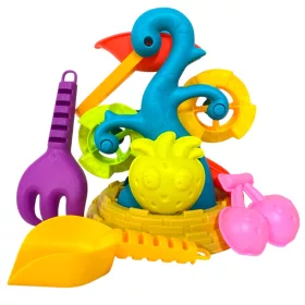   Homokozó malom szett – szitával és formákkal (20x24 cm)