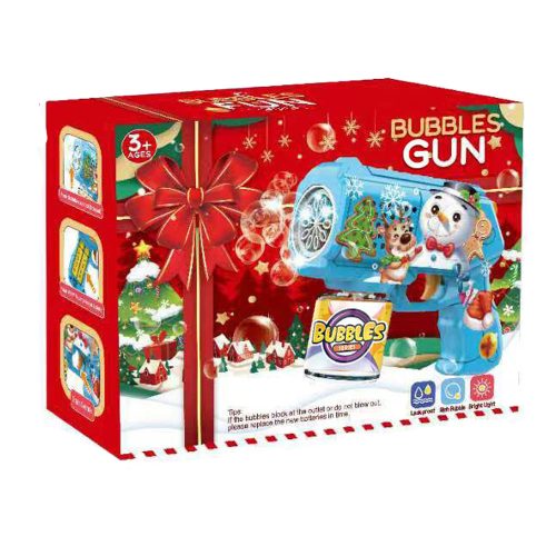 Elektromos buborékfújó pisztoly tartályos