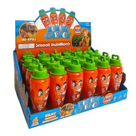   Kiömlésmentes répa buborékfújó – Vicces sárgarépa forma