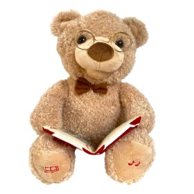   Mesélő Mackó Úr plüss játék – interaktív mesemondó és zenélő mackó gyerekeknek