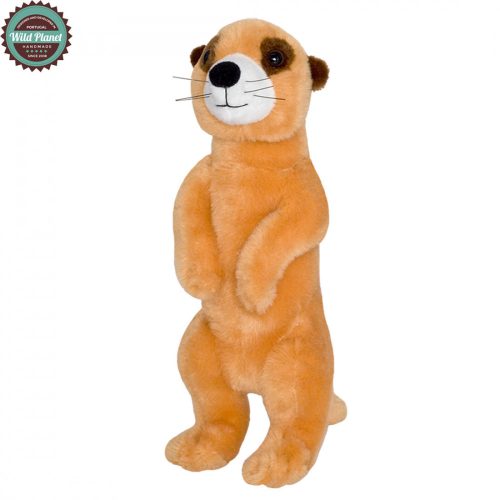 Plüss Szurikáta, Üvegszemű, 29 cm