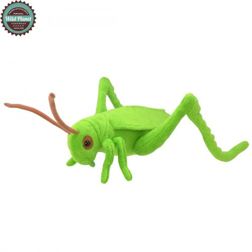 Plüss Szöcske, Üvegszemű, 20 cm