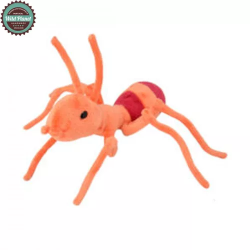 Plüss Vöröshangya, Üvegszemű, 20 cm