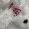 Ugató Plüss kutya –  fehér 17 cm