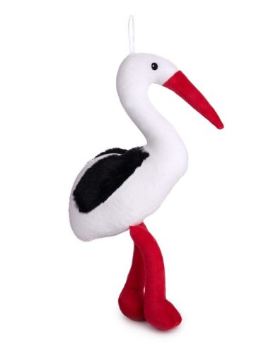 Plüss gólya, 30 cm