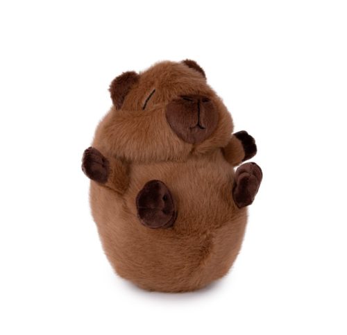 Plüss kapibara – alvó, puha ölelhető figura, 18 cm