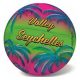 Labda, Volley Seychelles, fluoreszkálós, 3 szín, 21 cm 