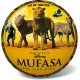 Labda - Disney, Mufasa, Oroszlánkirály, 23 cm