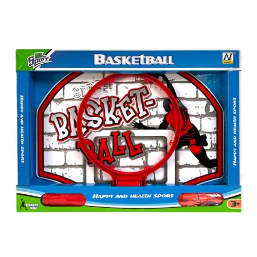 Mini kosárlabda palánk szett labdával és pumpával