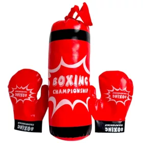Box készlet tömött kesztyűvel gyerekeknek