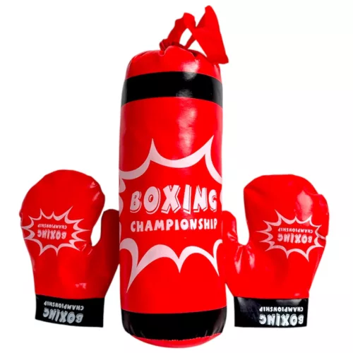 Box készlet tömött kesztyűvel gyerekeknek