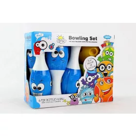 Bowling készlet – mesés dizájn, 6 bábu, 2 golyó