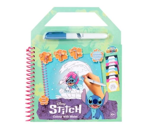 Stitch Vízzel színezve