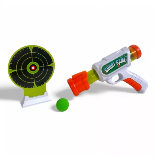 Labdakilövő készlet – 2 db pisztoly, labda és céltábla