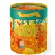 Állatok és évszakok, Dodo, társasjáték és puzzle, 50 db-os, papír hengerben