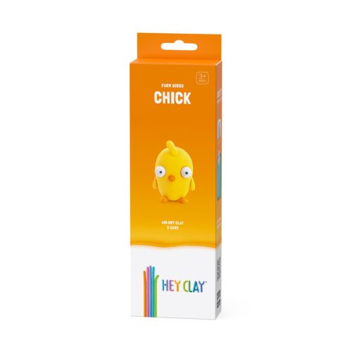 Hey Clay, Gyurma készlet, csibe, 3 tégely